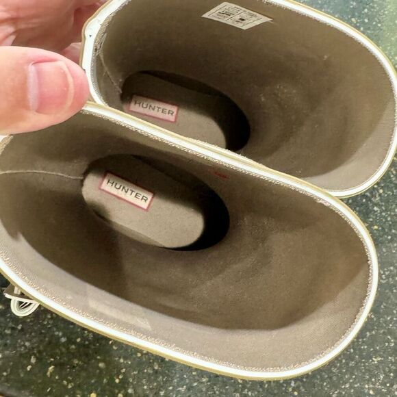 Hunter Women’s Short Flecktarn Camo Rain Boots. Size 6. - Picture 11 of 14